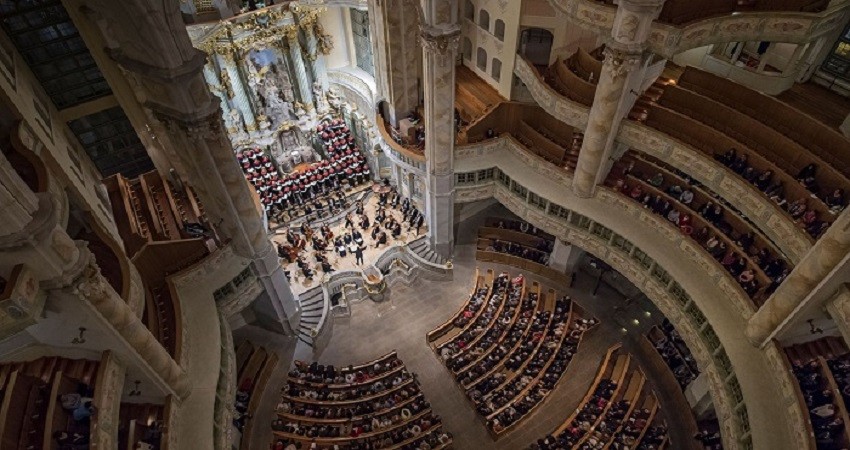 Buổi hòa nhạc Organ tại Frauenkirche. Ảnh: @frauenkirche_dresdende Buổi hòa nhạc Organ tại Frauenkirche. Ảnh: @frauenkirche_dresdende