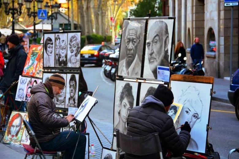 Phố đi bộ La Rambla