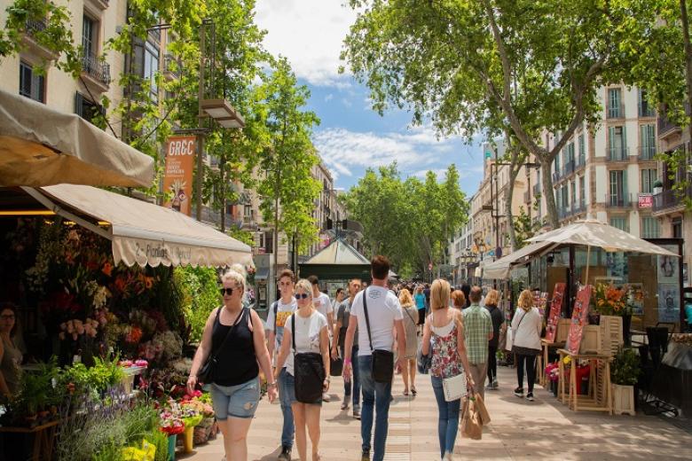 Phố đi bộ La Rambla