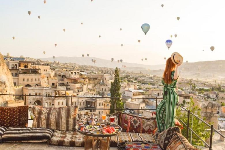 Chiêm ngưỡng cảnh bình minh ở Cappadocia trên khinh khí cầu và tận hưởng một quang cảnh vô cùng độc đáo