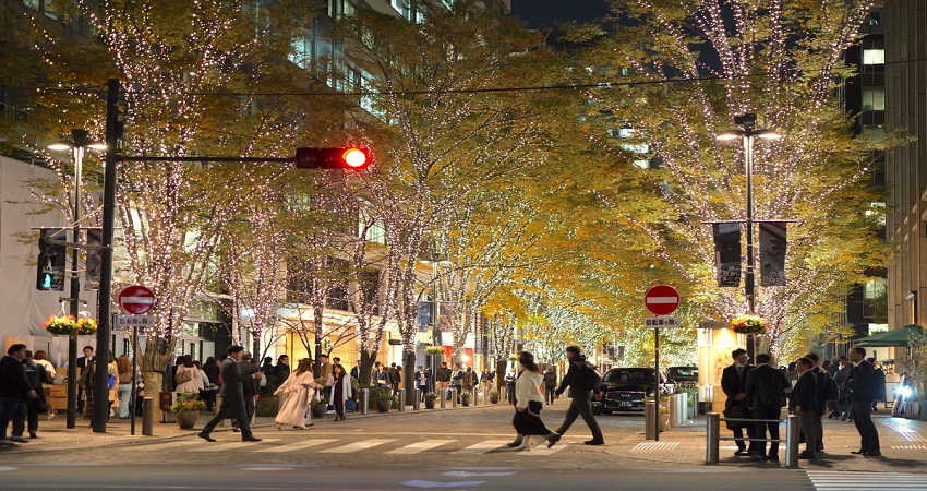Lễ hội ánh sáng Nhật Bản - Marunouchi Illumination