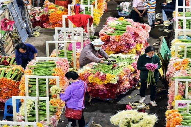 Chợ hoa Đấu Nam