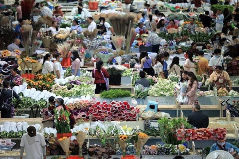 Chợ hoa Đấu Nam