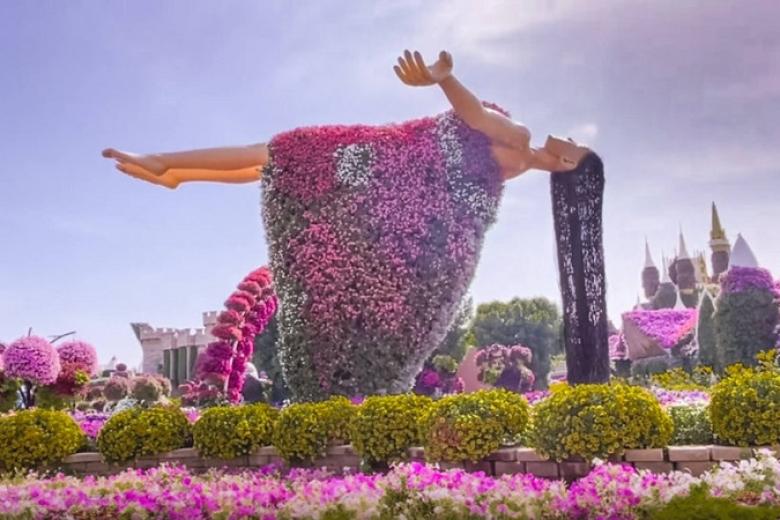 Vườn hoa Miracle Dubai