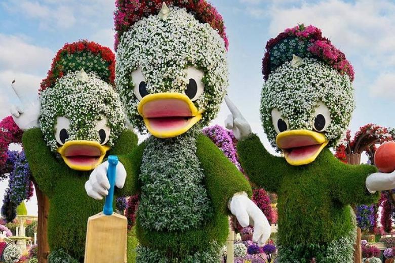 Vườn hoa Miracle Dubai