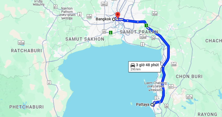 Hành trình điểm đến trong tour Thái Lan 5 ngày 4 đêm từ Hà Nội