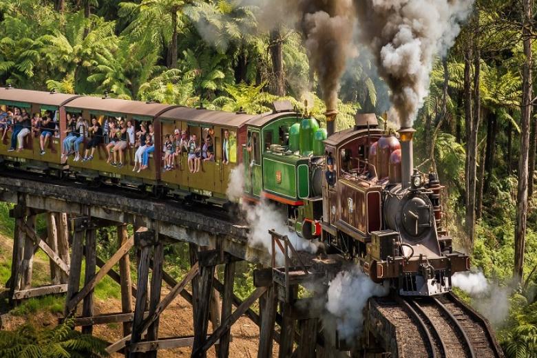 Xe lửa hơi nước: Puffing Billy